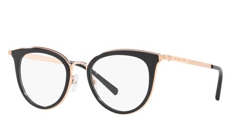 michael kors aruba glasses o|Michael Kors™ Aruba MK3026 3332 50 Rose Gold/Black .